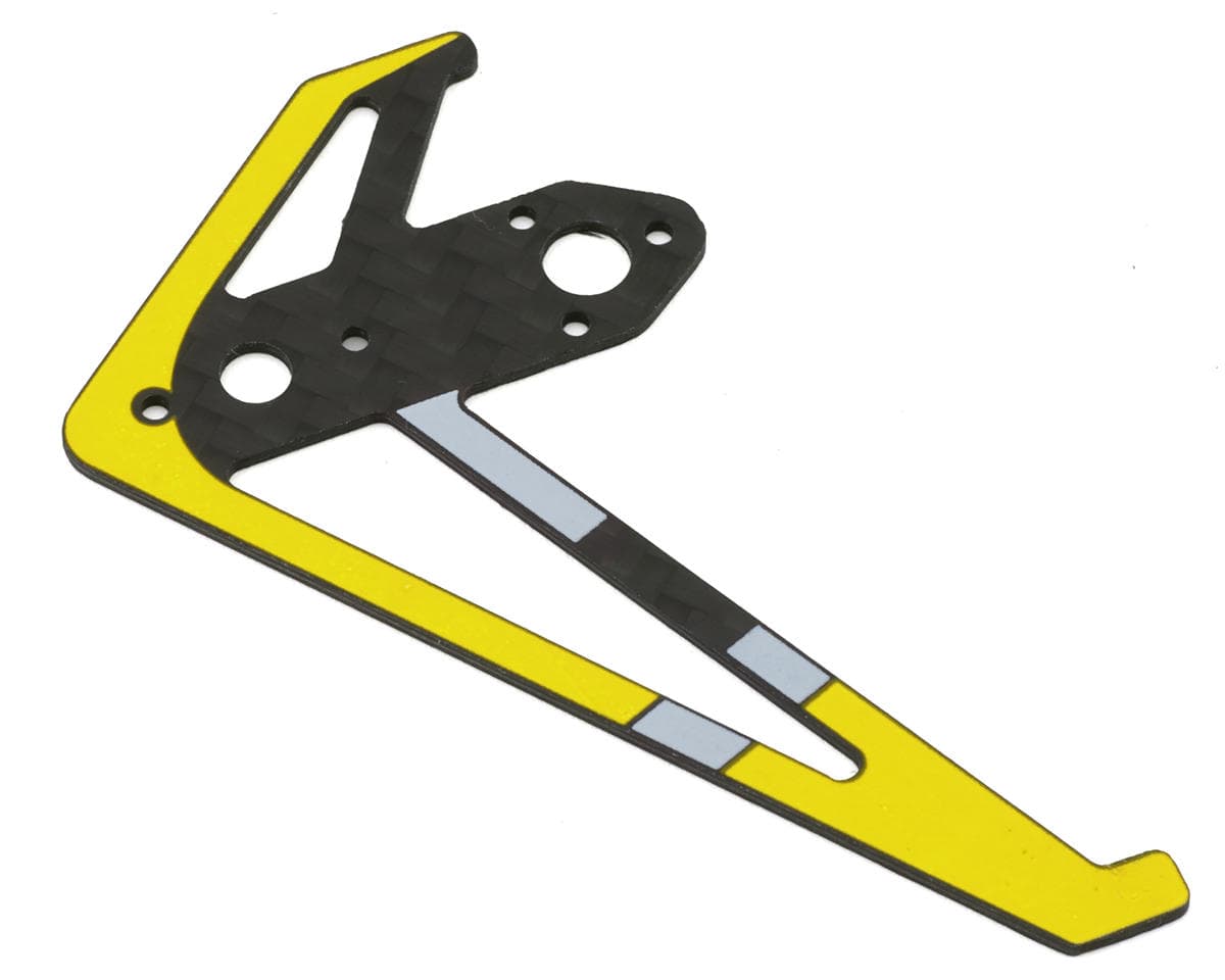 OMPHobby M2 V3 Pro Carbon Fiber Tail Fin (Yellow)