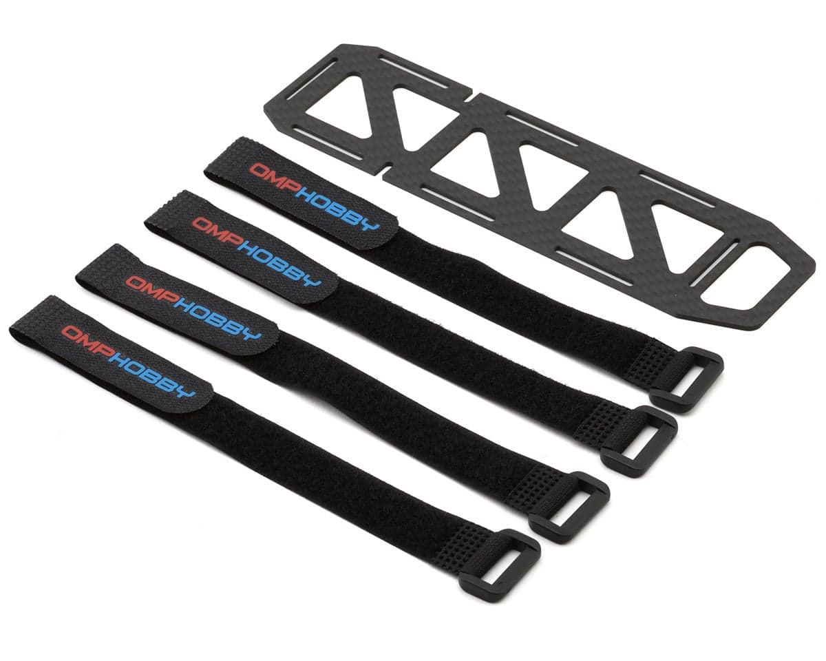 OMPHobby M5 Battery Tray & Straps Set