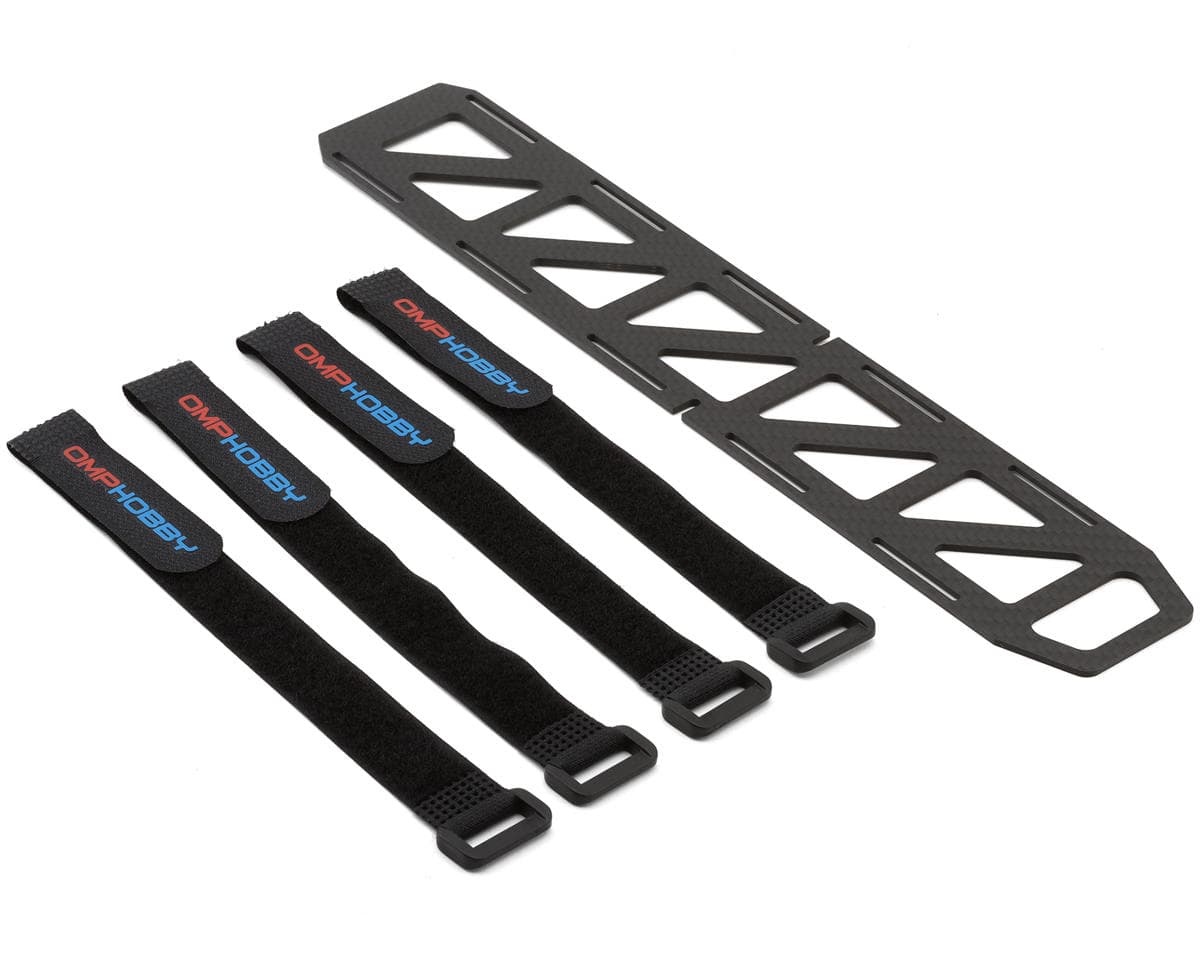 OMPHobby M6 Battery Tray & Straps Set
