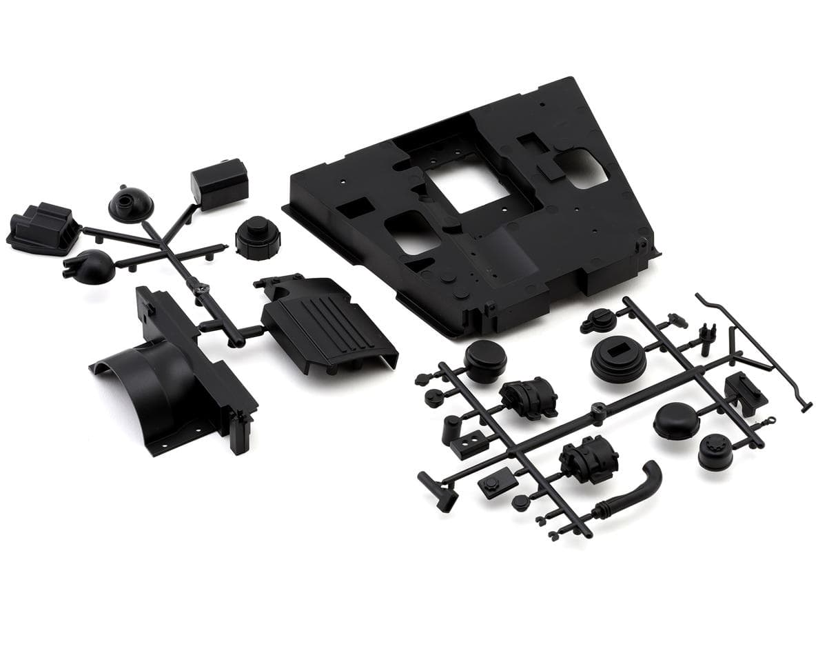RC4WD Gelande II 2015 Land Rover Defender D90 TDI Engine Bay