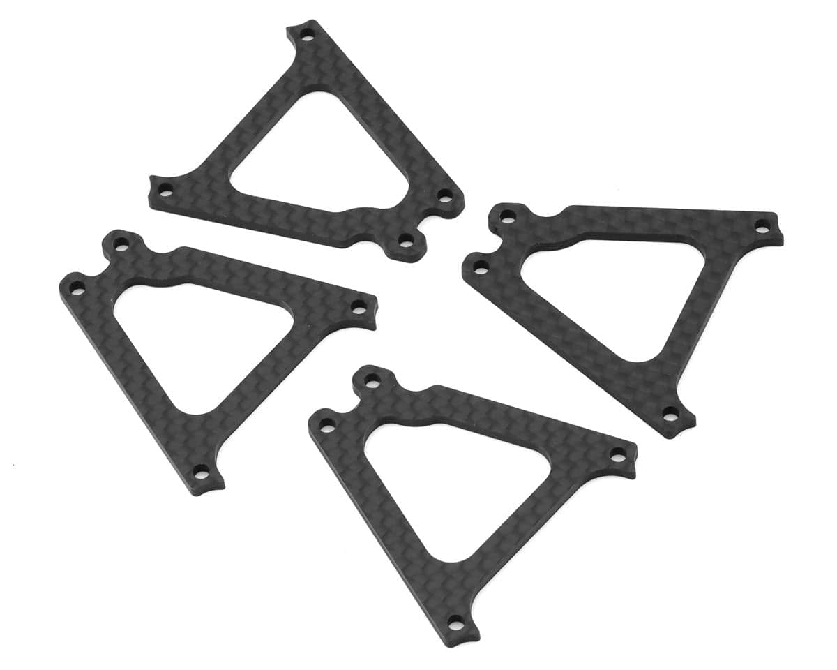 Serpent Medius X20 Carbon Fiber Suspension Arms Stiffeners (4)