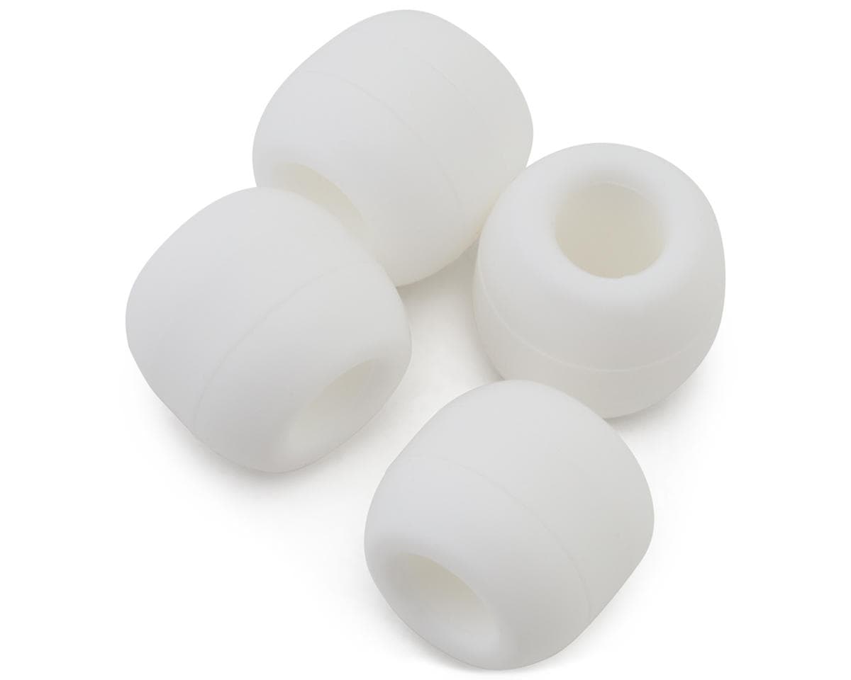 GooSky Rubber Landing Skid Sleeve (White) (4) (8mm) (RS5/RS6)