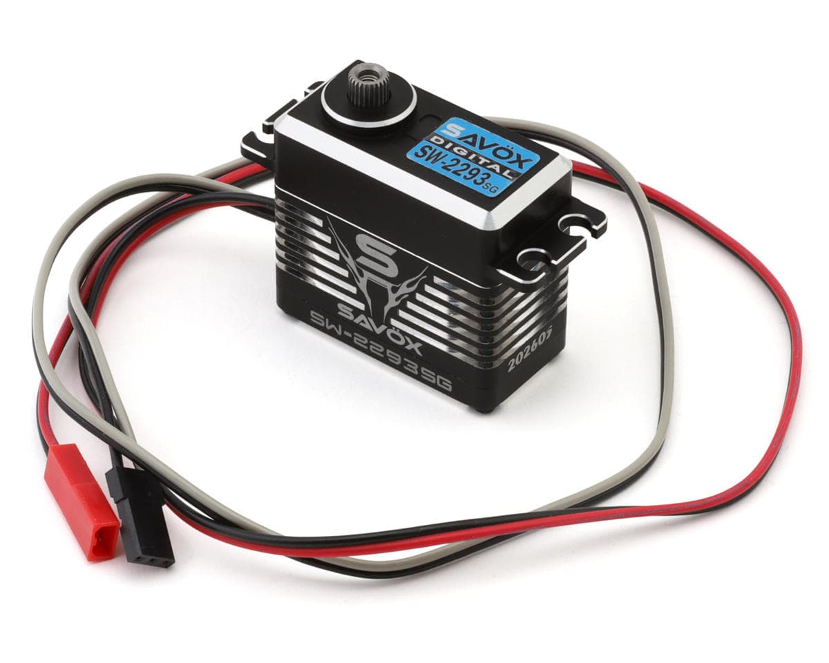 Savox SW-2293SG Aluminum 3S Direct Power Waterproof Brushless Servo (HV) w/Aluminum Servo Horn
