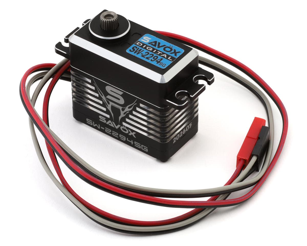 Savox SW-2294SG Aluminum 4S Direct Power Waterproof Brushless Servo (HV) w/Aluminum Servo Horn