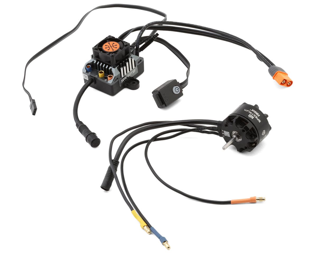 Spektrum RC Firma 80A Crawler Sensored Brushless Smart ESC & Outrunner Motor Combo (1700Kv)