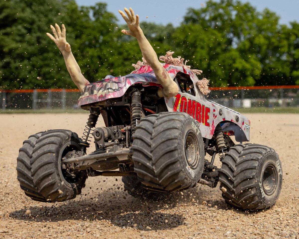 Losi 1/18 Mini LMT 4X4 Brushed RTR Monster Truck (Zombie) w/SLT2 2.4GHz Radio, Battery & Charger