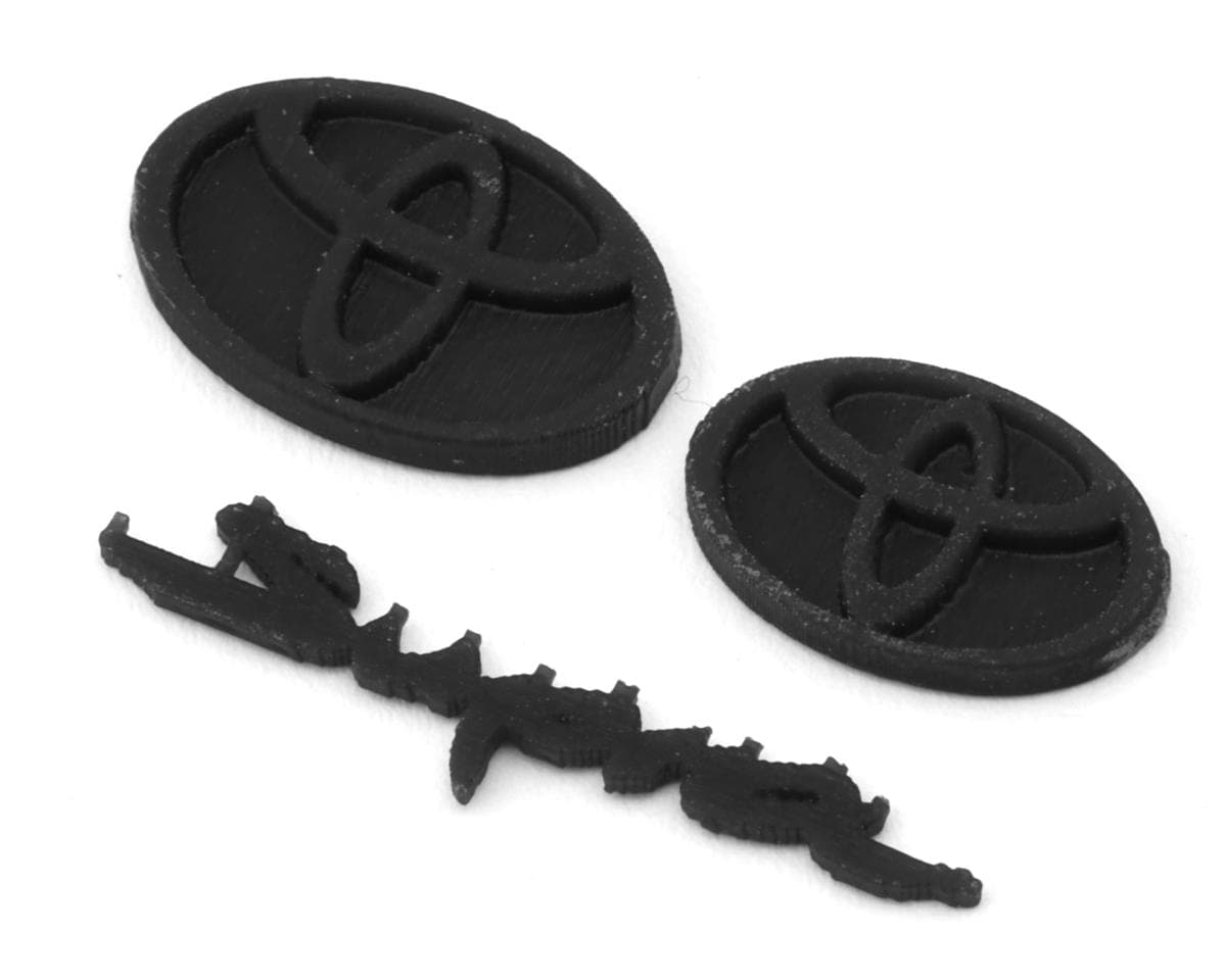 24K RC Technology 1/10 Toyota GR Supra MK5 Emblems Set (Miniature Scale Drift Accessory)