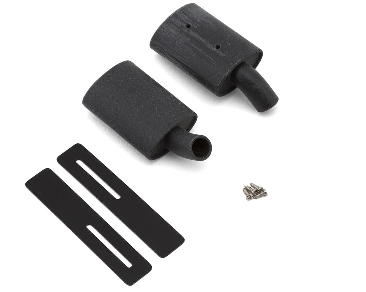 24K RC Technology 1/10 BMW E21 320 Series Exhaust Set (Miniature Scale Drift Accessory)