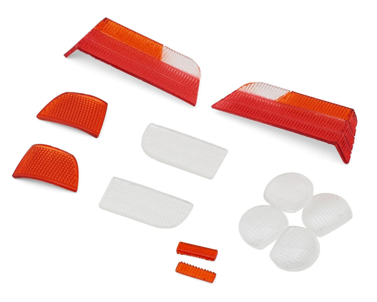 24K RC Technology 1/10 BMW E36 M3 Light Lens Set (Front/Rear) (Miniature Scale Drift Accessory)