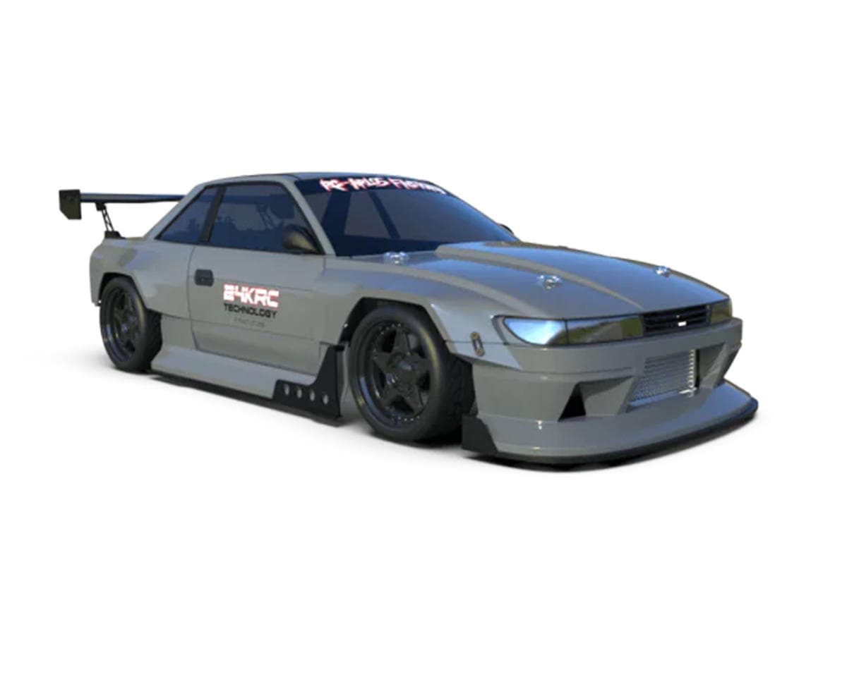24K RC Technology 1/10 Nissan MaxRacing PS13 Drift Body (Clear) (257mm Wheelbase)