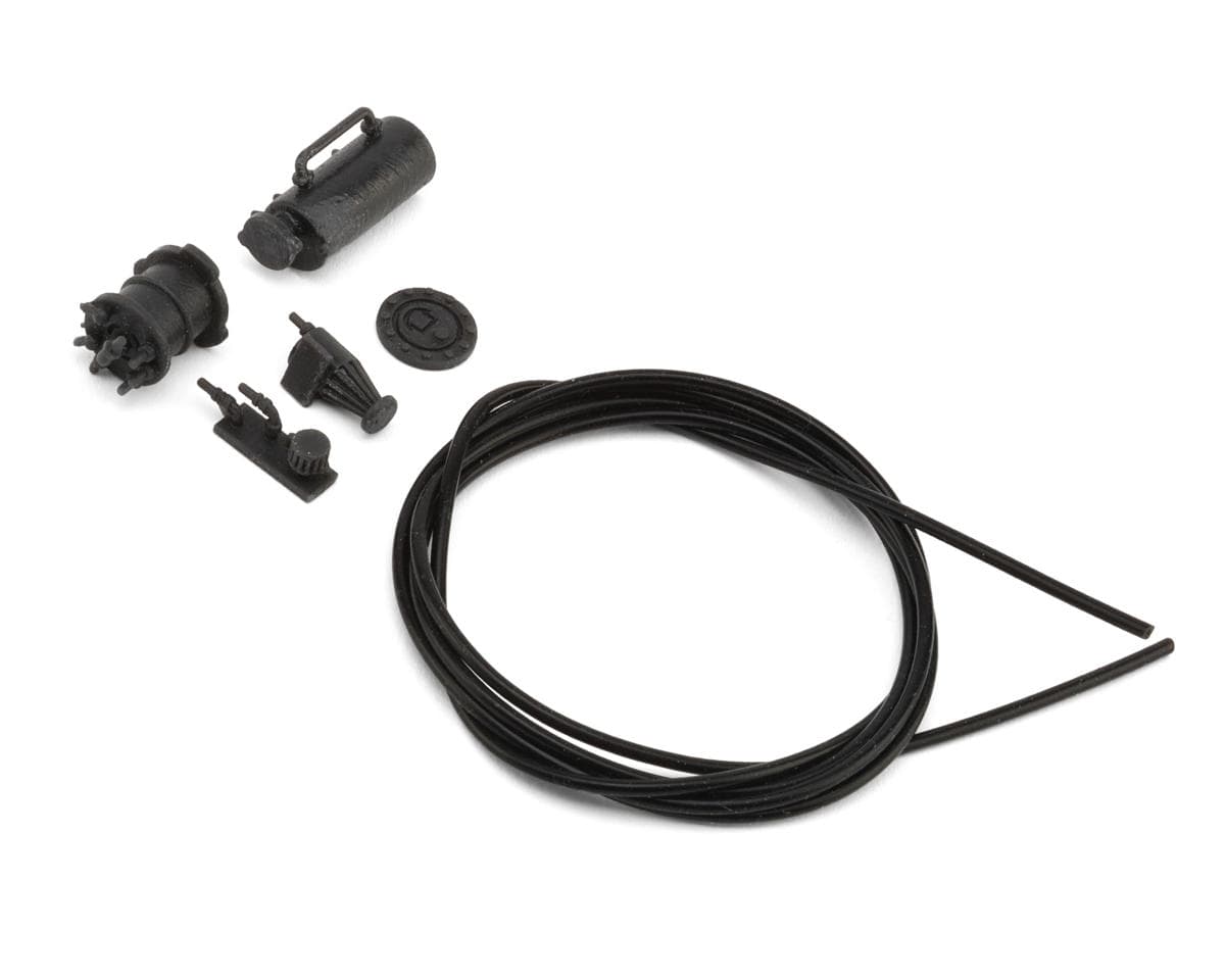 24K RC Technology 1/10 Nissan MaxRacing PS13 Rear Custom Drift Accessory Set (Miniature Scale Drift Accessory)