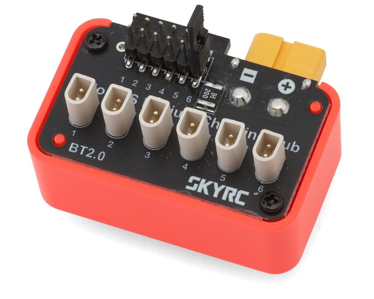 SkyRC B6Neo BT2.0 1S Lithium Battery Charging Hub (6-Port)