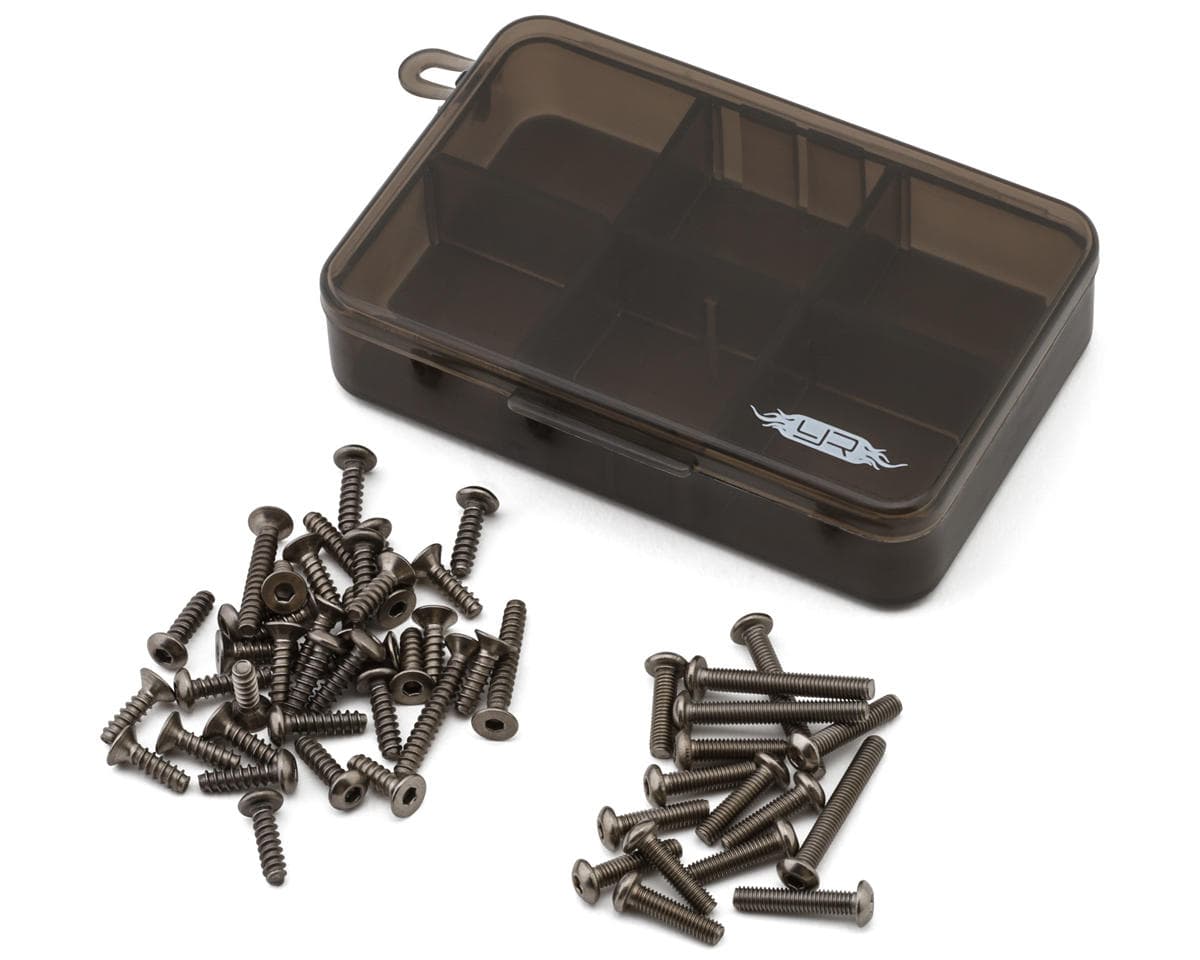 Yeah Racing Fazer Mk2 Assorted Titanium Screw Set w/Container