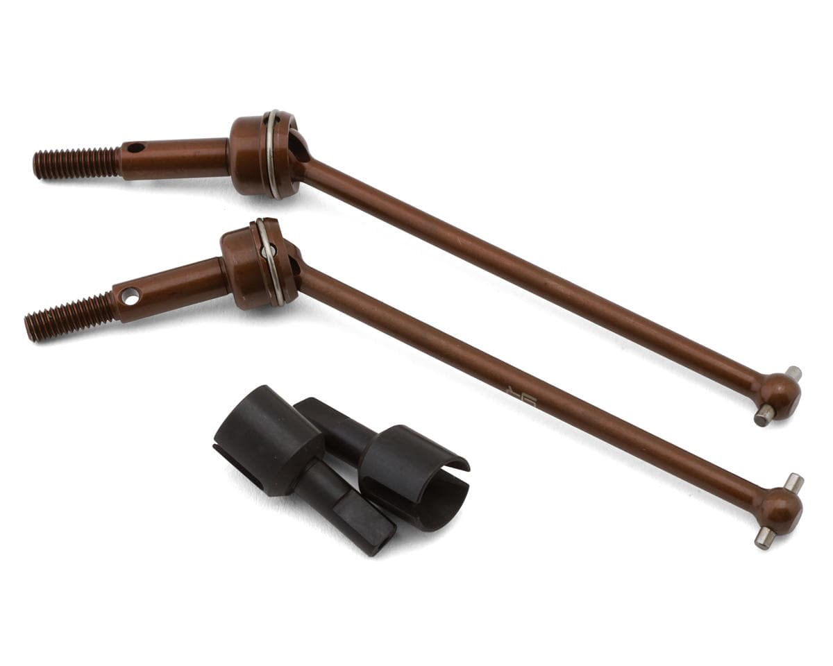 Yeah Racing Tamiya DT-04 Spring Steel Rear Universal Driveshaft w/G45 Cup Joint (2)