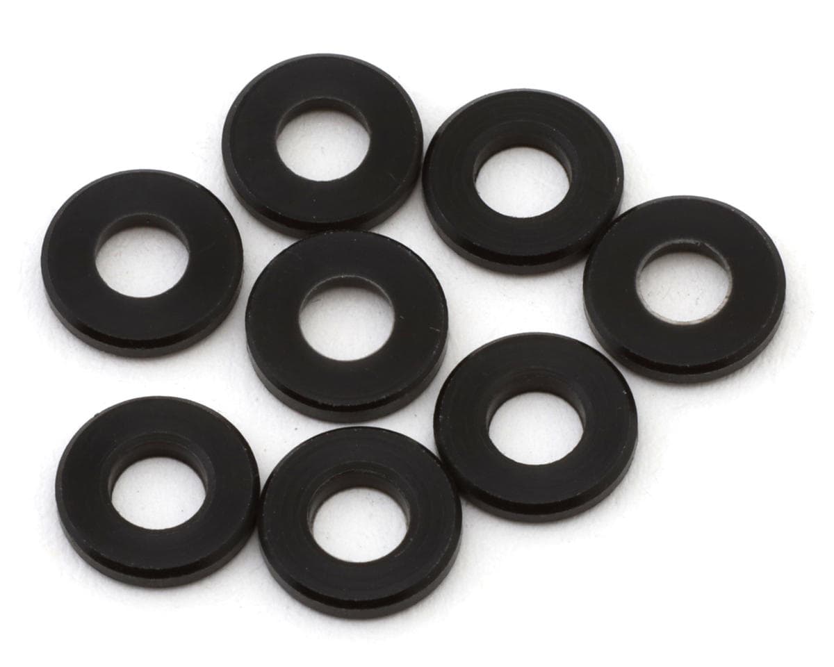 HongNor X5B 3x6.4x1mm Washers (Black) (8)