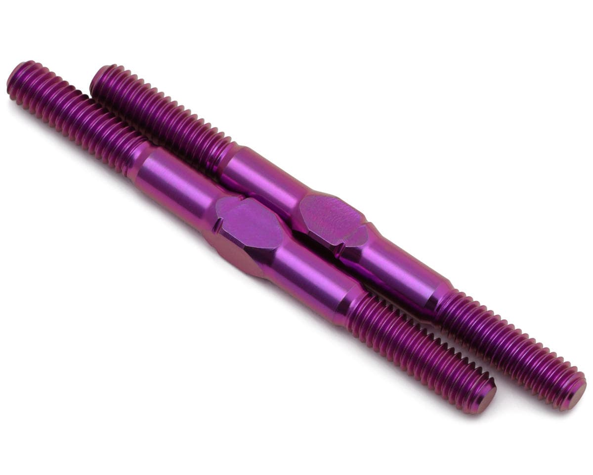 eXcelerate 3.5mm Titanium Turnbuckles (Purple) (2) (42mm)