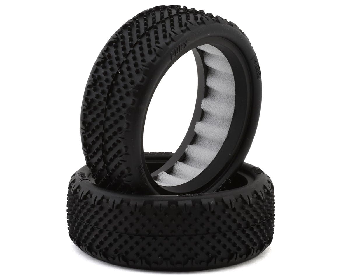 Pro-Motion Fury 2.2" Wide 2WD Front LP Carpet 1/10 Buggy Tires (C5 - Super Soft) w/Foam Inserts