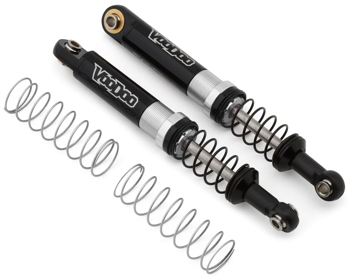 Team Ottsix Racing Voodoo 90mm Pre-Assembled Comp Shocks (Silver) (2)