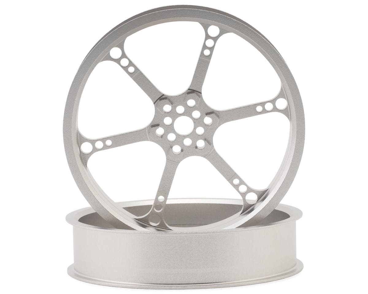 Team Ottsix Racing Voodoo Catalyst Aluminum 6-Spoke 2.2"/3.0" Front Drag Wheels (Street Series) (2)