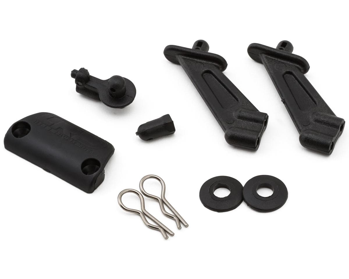LRP S10 Blast BX2 Body & Wing Mount Set w/Bumper Mount & Body Clips