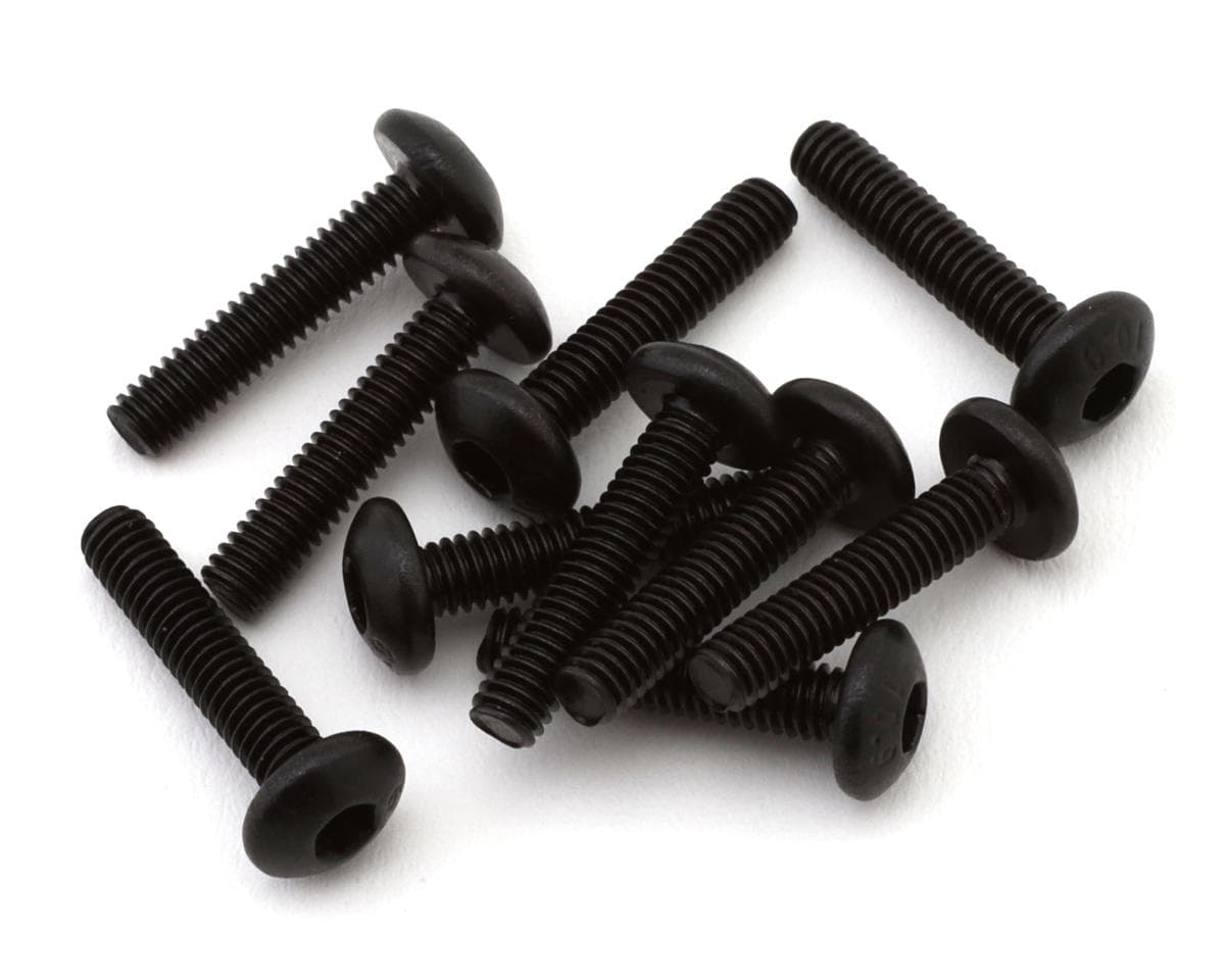 Arrma 2.5x12mm Button Head Hex Machine Screws (10)