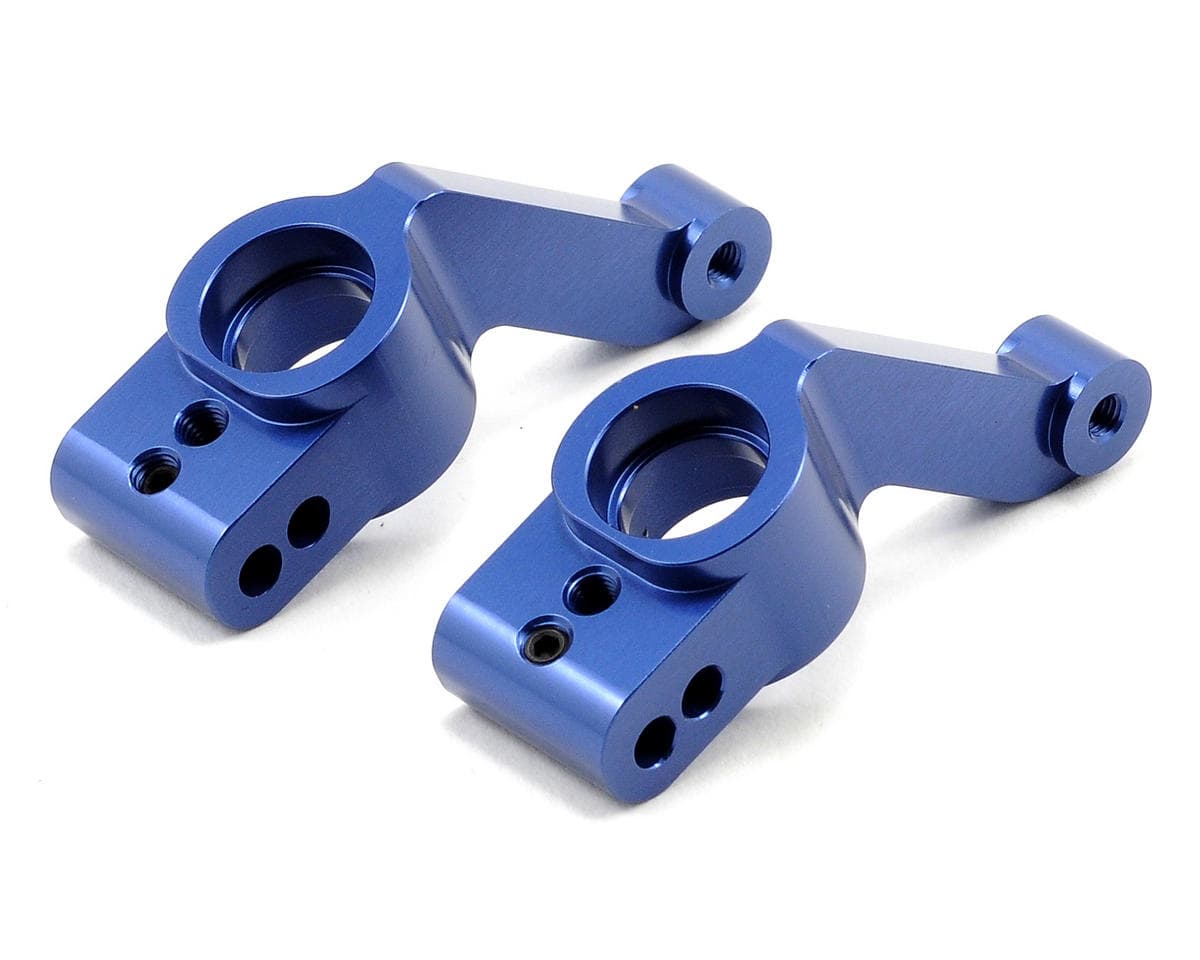 ST Racing Concepts Aluminum Rear Hub Carriers for Traxxas Slash 4x4 (Blue) (2)