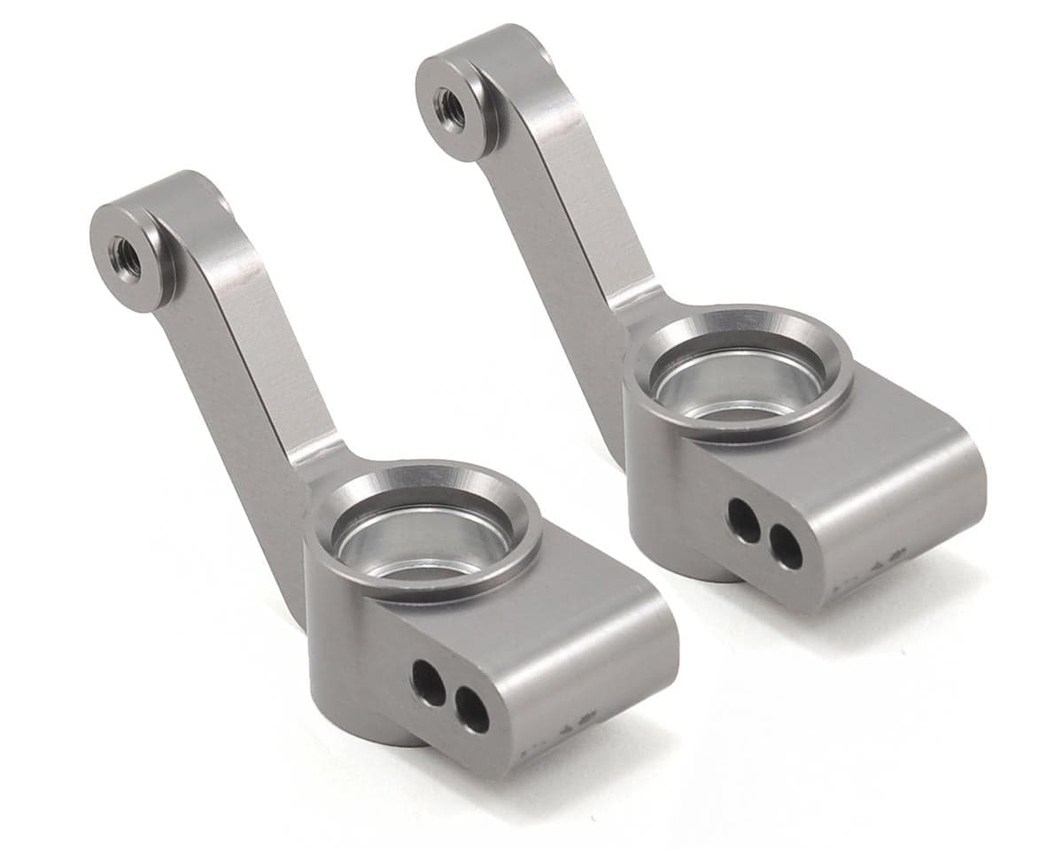 ST Racing Concepts Aluminum Rear Hub Carriers for Traxxas Slash 4x4 (Gun Metal) (2)