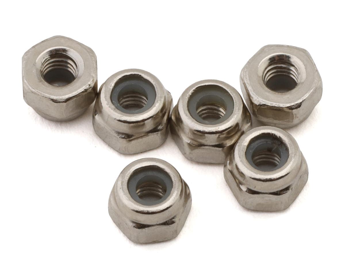 Losi 2.5x0.45x5mm Locknuts (6)
