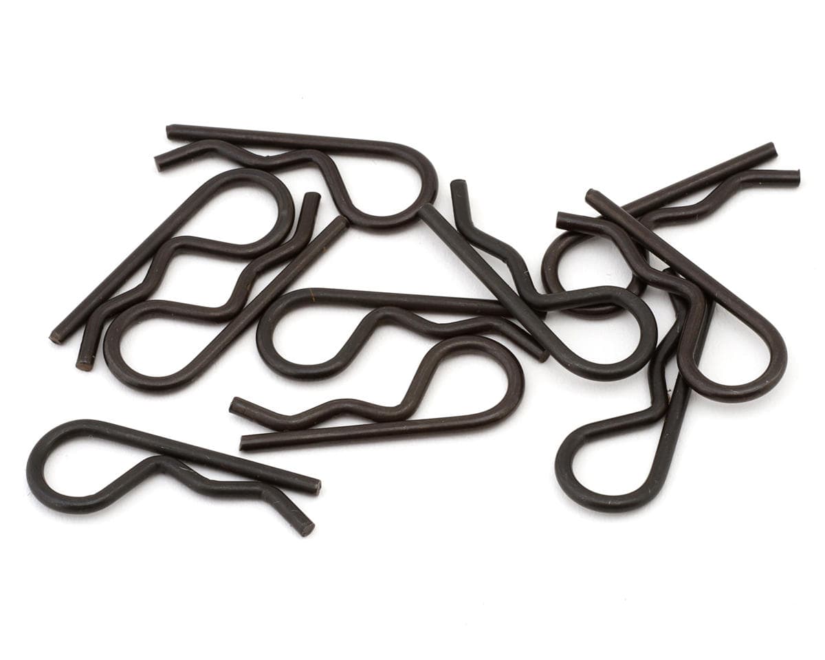 Losi Body Clips (Black) (12)