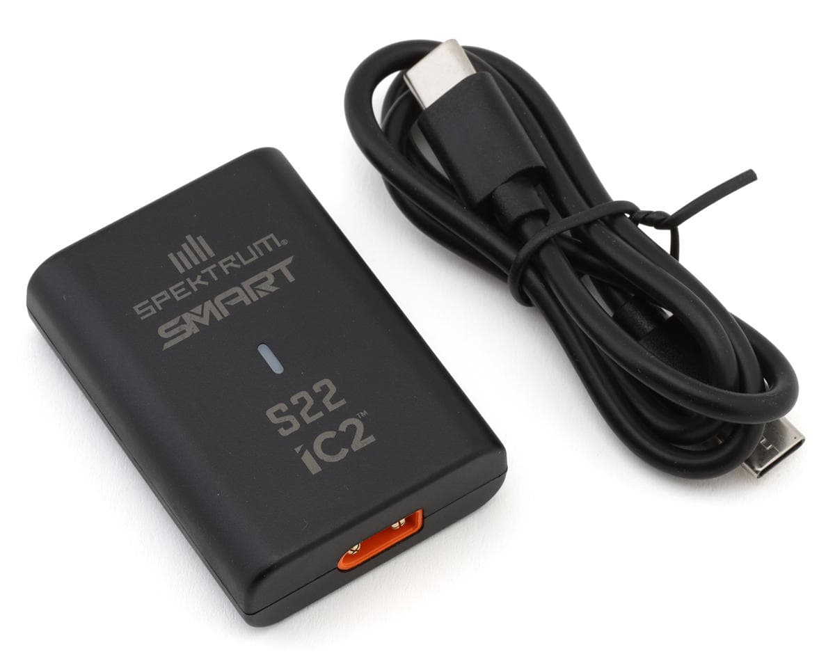 Spektrum RC S22 G2 USB-C Smart DC LiPo Battery Charger (2-3S/1.5A/20W)