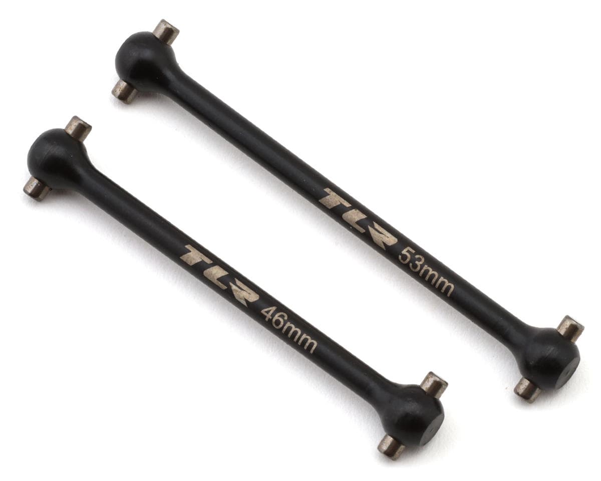Team Losi Racing 22X-4 2.0 Steel Front Center Dogbones (46/53mm)
