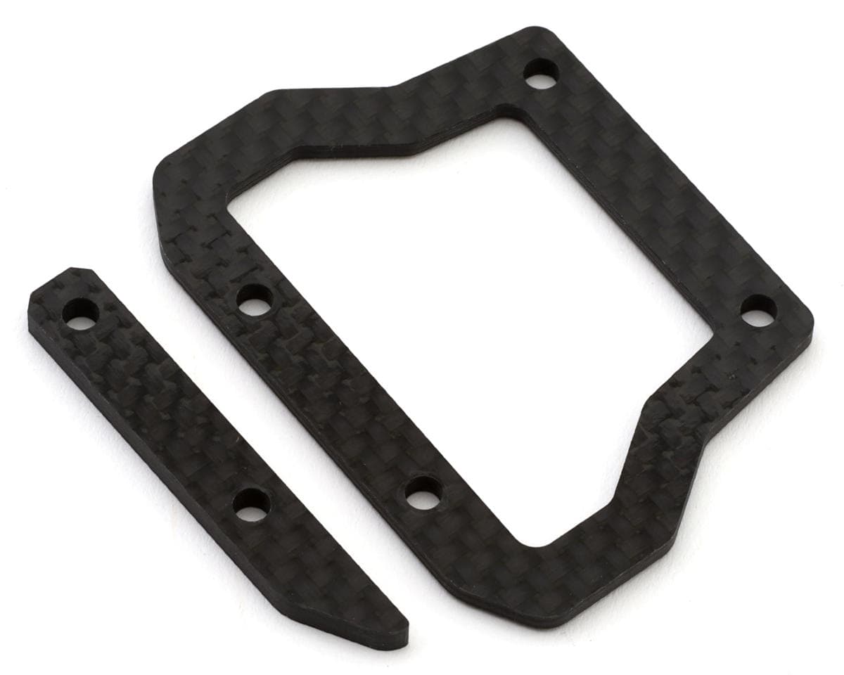 Team Losi Racing 22X-4 2.0 Carbon Fiber Decoupled Slipper Brace Set w/Spacer