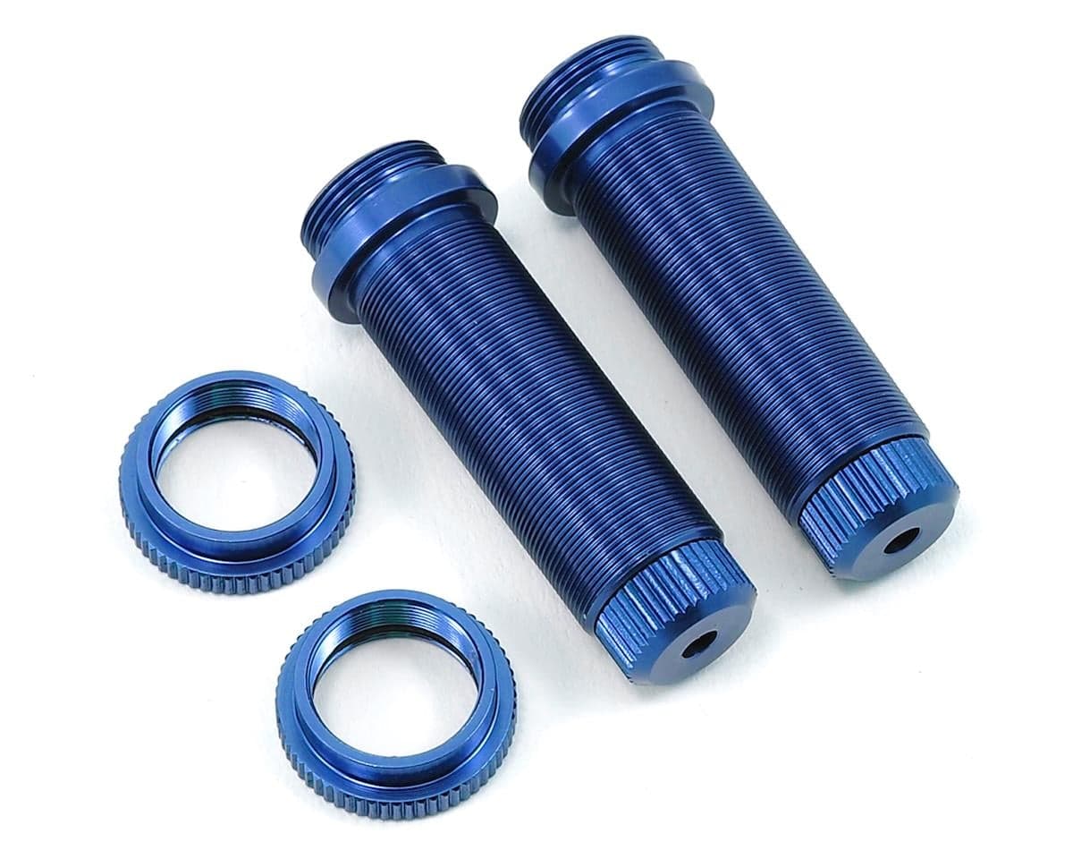 ST Racing Concepts Aluminum Threaded Rear Shock Body Set for Traxxas Slash (Blue) (2)
