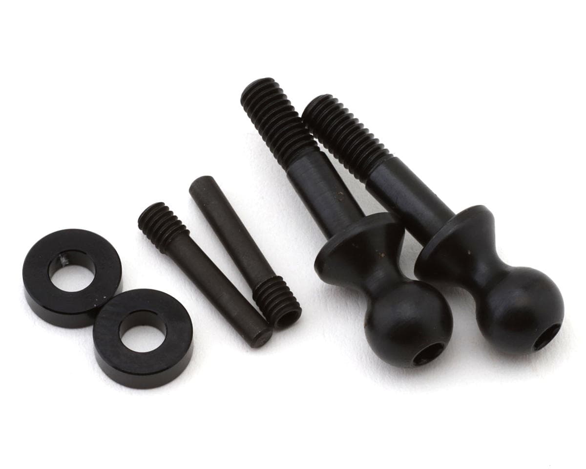 Team Losi Racing 22X-4 2.0 Steel Snap-Fit Shock Standoffs Set