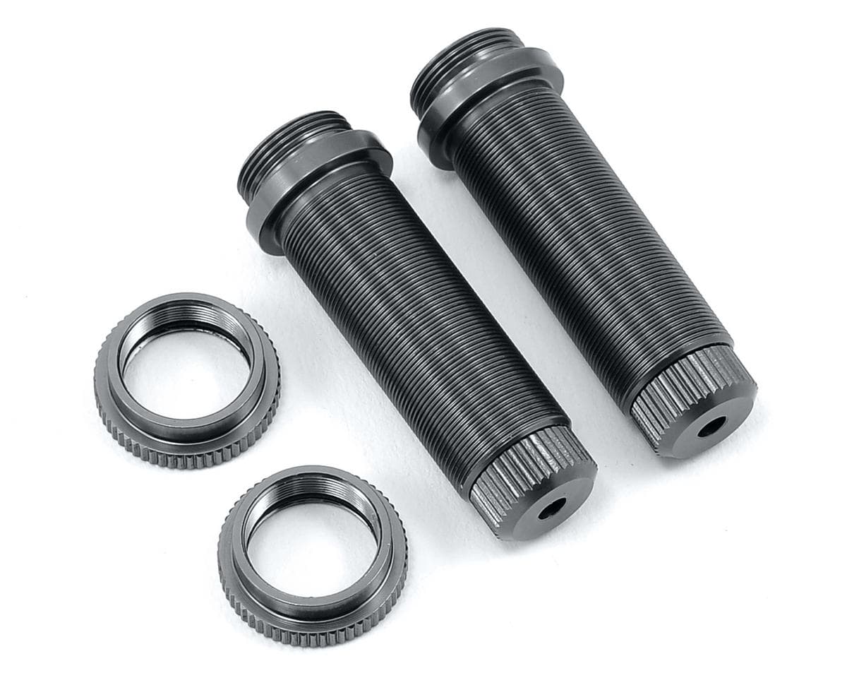 ST Racing Concepts Aluminum Threaded Rear Shock Body Set for Traxxas Slash (Gun Metal) (2)