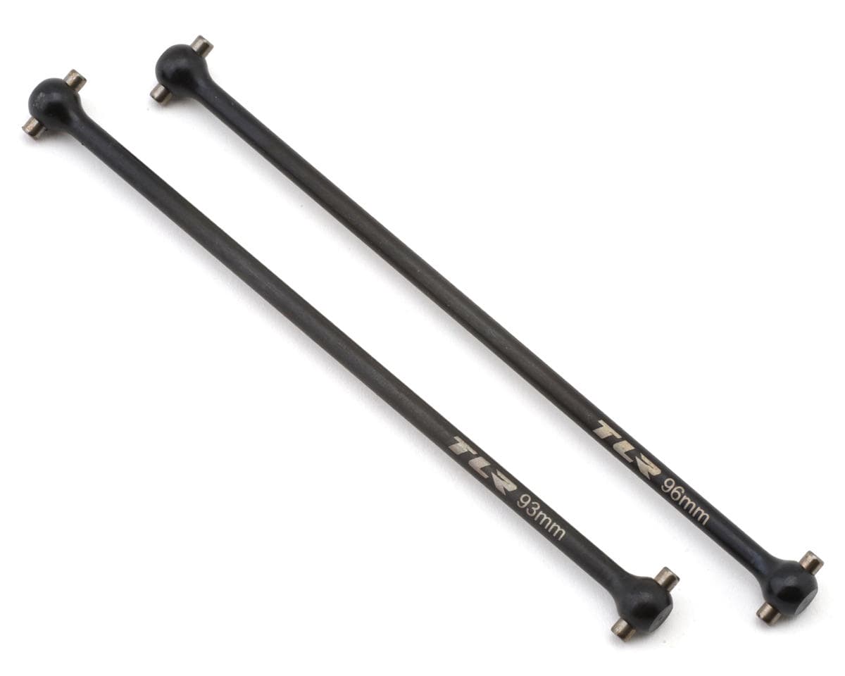 Team Losi Racing 22X-4 2.0 Steel Rear Center Dogbones (93/96mm)