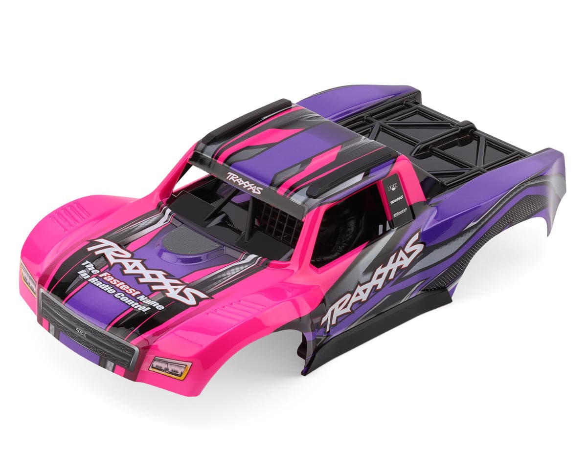 Traxxas Mini Slash® 1/16 Pre-Painted Short Course Truck Body (Pink)