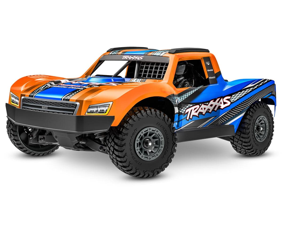 Traxxas Mini Slash® Brushless 1/16 4WD RTR Short Course Truck (Orange) w/TQ™ 2.4Ghz Radio, Battery