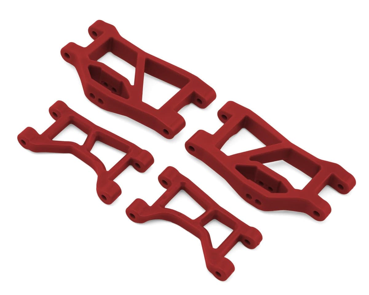 Traxxas Mini Slash®/Rally VXL Rear Upper & Lower Suspension Arms Set (Red)