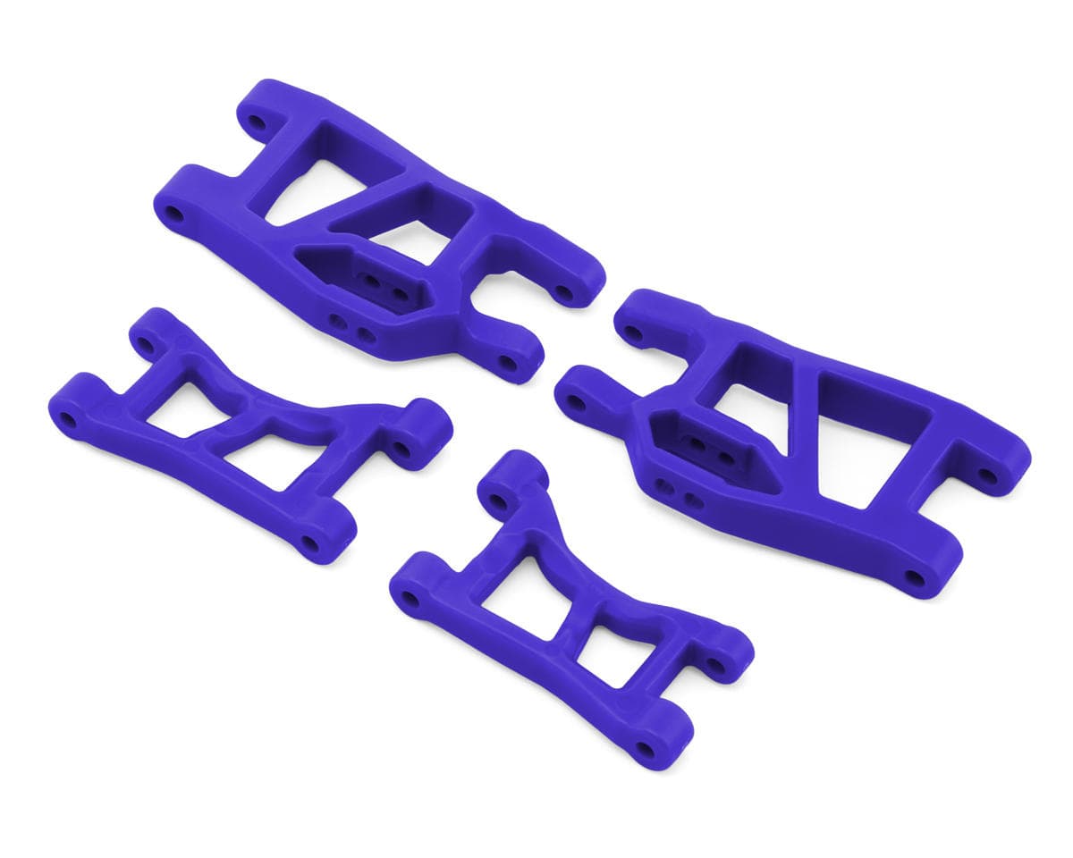 Traxxas Mini Slash®/Rally VXL Front Upper & Lower Suspension Arms Set (Blue)