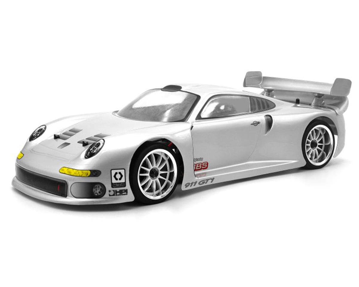 HPI 1/10 Porsche 911 GT1 Polycarbonate Touring Car Body (Clear) (200mm)