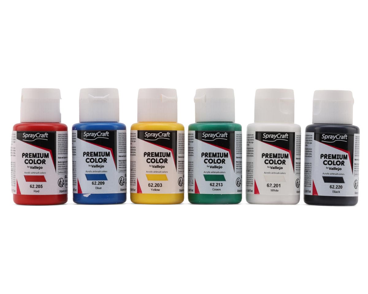 Shesto Limited Spraycraft Water Based Airbrush Acrylic Paint Set (32ml)
