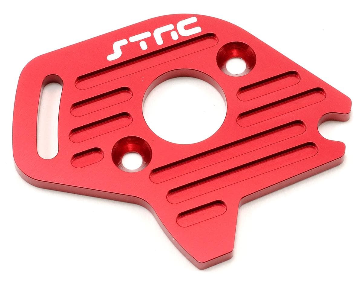 ST Racing Concepts Aluminum Heatsink Motor Plate for Traxxas Slash/Hoss (Red)