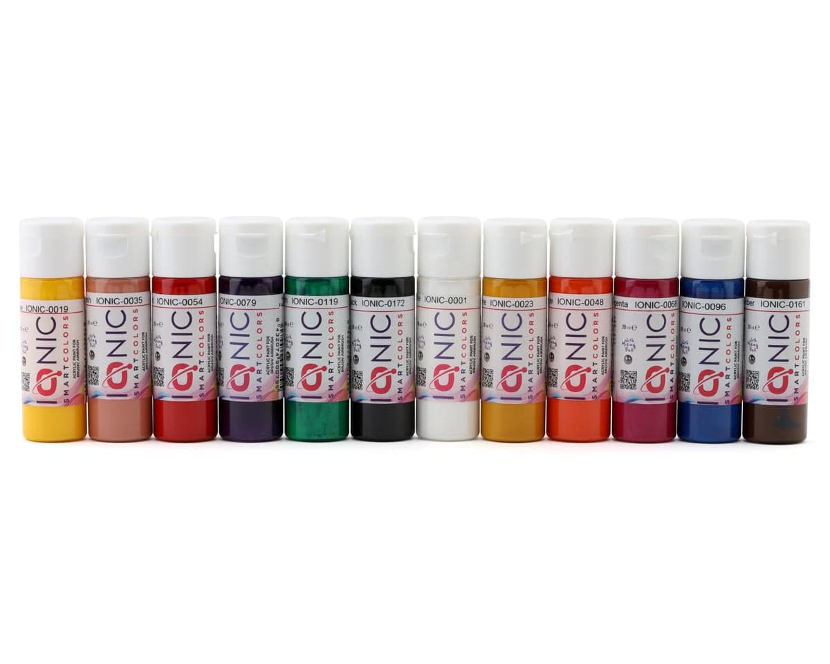 Ammo By Mig Ionic Basic Colors Airbrush Acrylic Paint Set