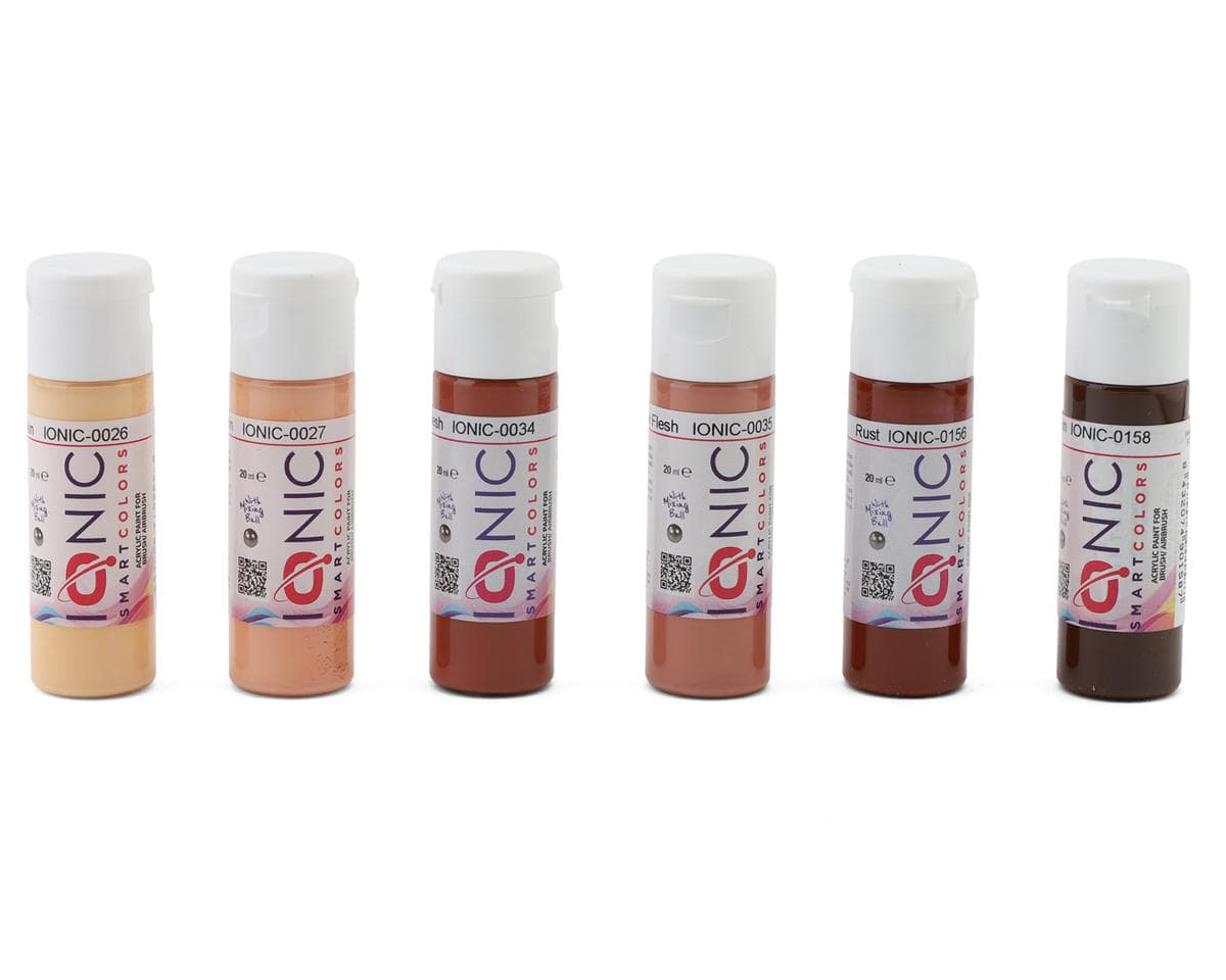 Ammo By Mig Ionic Flesh Tones Colors Airbrush Acrylic Paint Set
