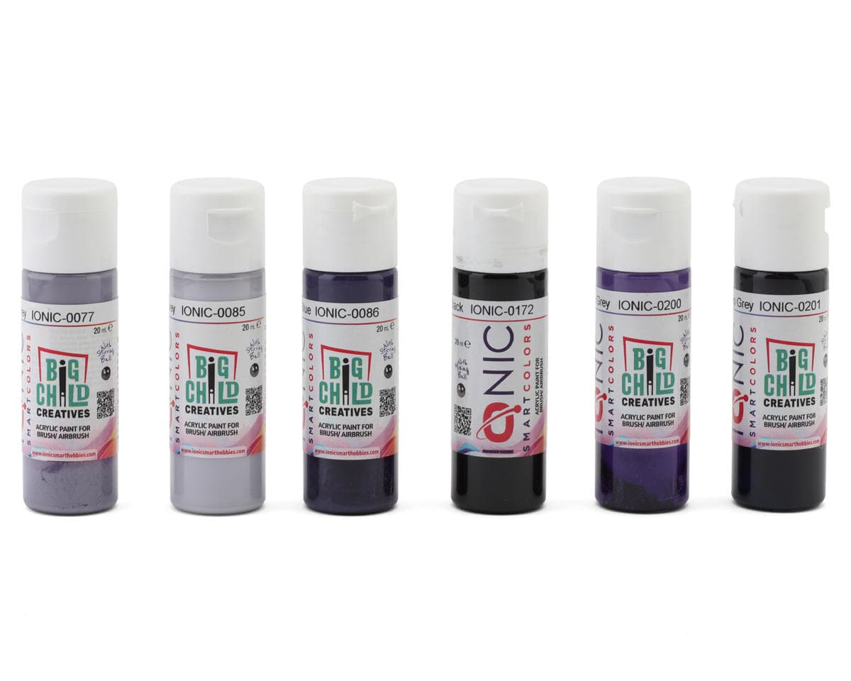 Ammo By Mig Ionic Black Noir Colors Airbrush Acrylic Paint Set