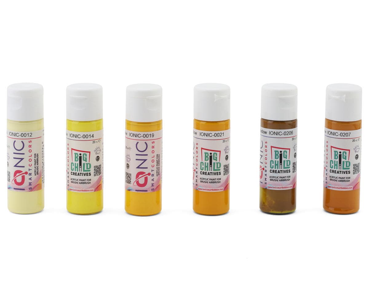 Ammo By Mig Ionic Sunfire Yellow Colors Airbrush Acrylic Paint Set