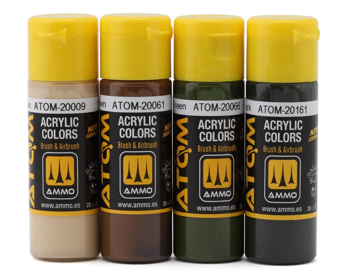 Ammo By Mig Atom NATO Color Airbrush Acrylic Paint Set