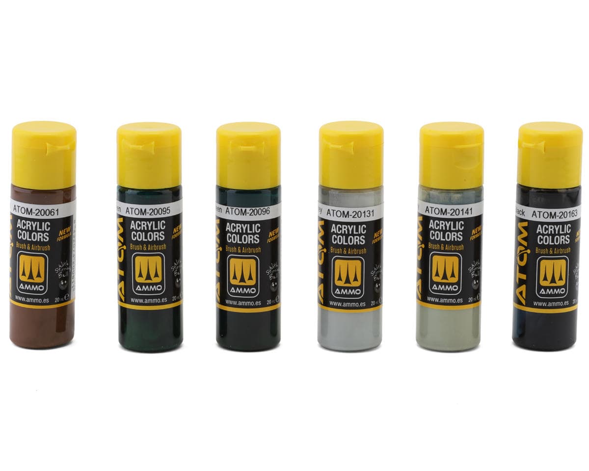 Ammo By Mig Atom WWII Imperial Japanese Navy Aircraft Colors Airbrush Acrylic Paints Set