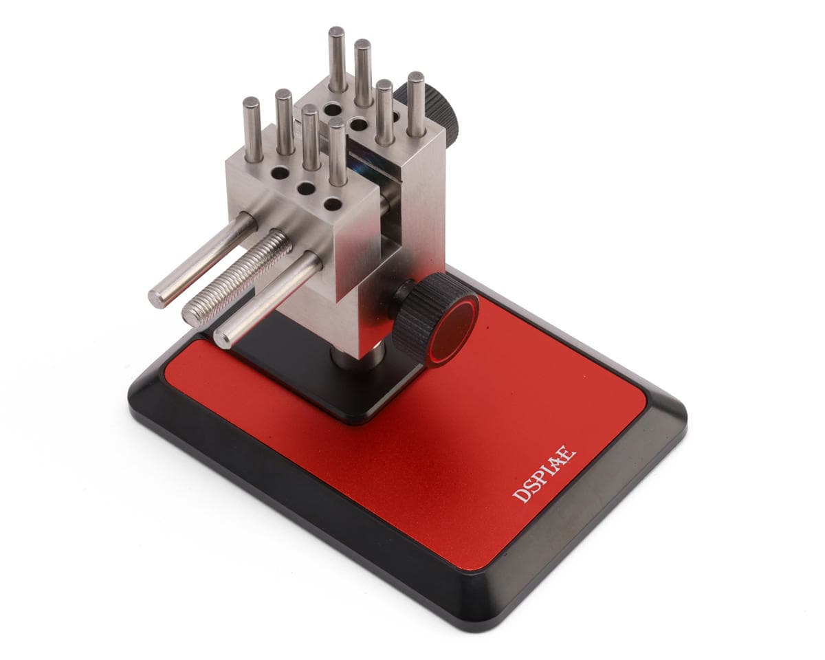 Dspiae Precision Stainless Steel Omnidirectional Clamp Vise